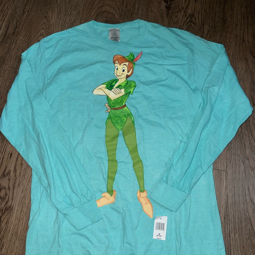 Peter Pan Graphic Long Sleeve Shirt